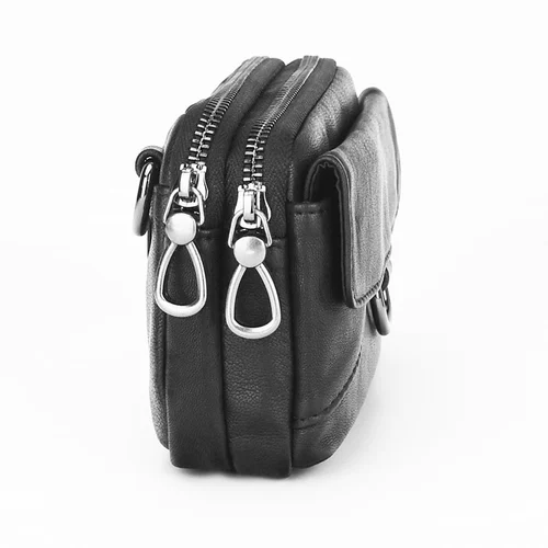 Поясная сумка, универсальная сумка на одно плечо, нагрудная сумка, ремень, из натуральной кожи