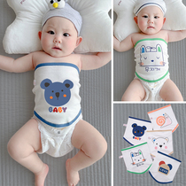 Baby protection belly circumference baby pure cotton belly-belly bellied children Four Seasons newborns Summer care tummy Anti-cooler