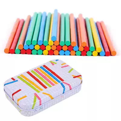 Counting sticks, elementary school students, wooden sticks, children, children, small sticks, 100 color calculation, wooden arithmetic