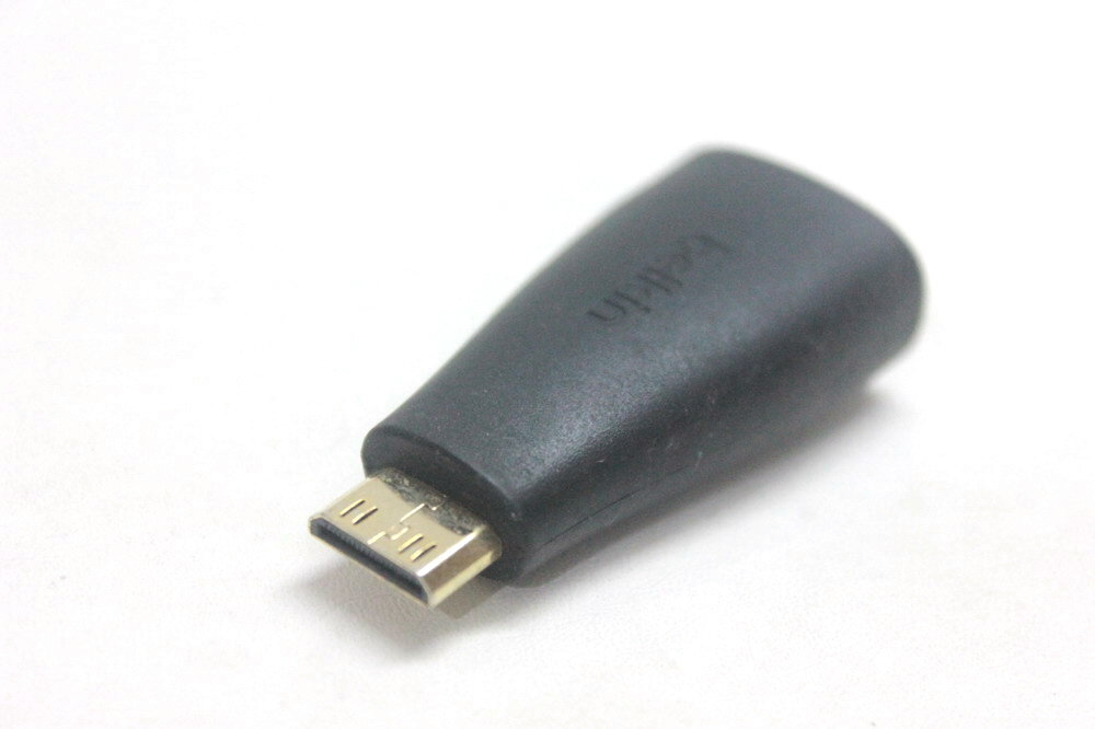 Original fitting gilded Mini HDMI male head turned HDMI female head Bergold adapter