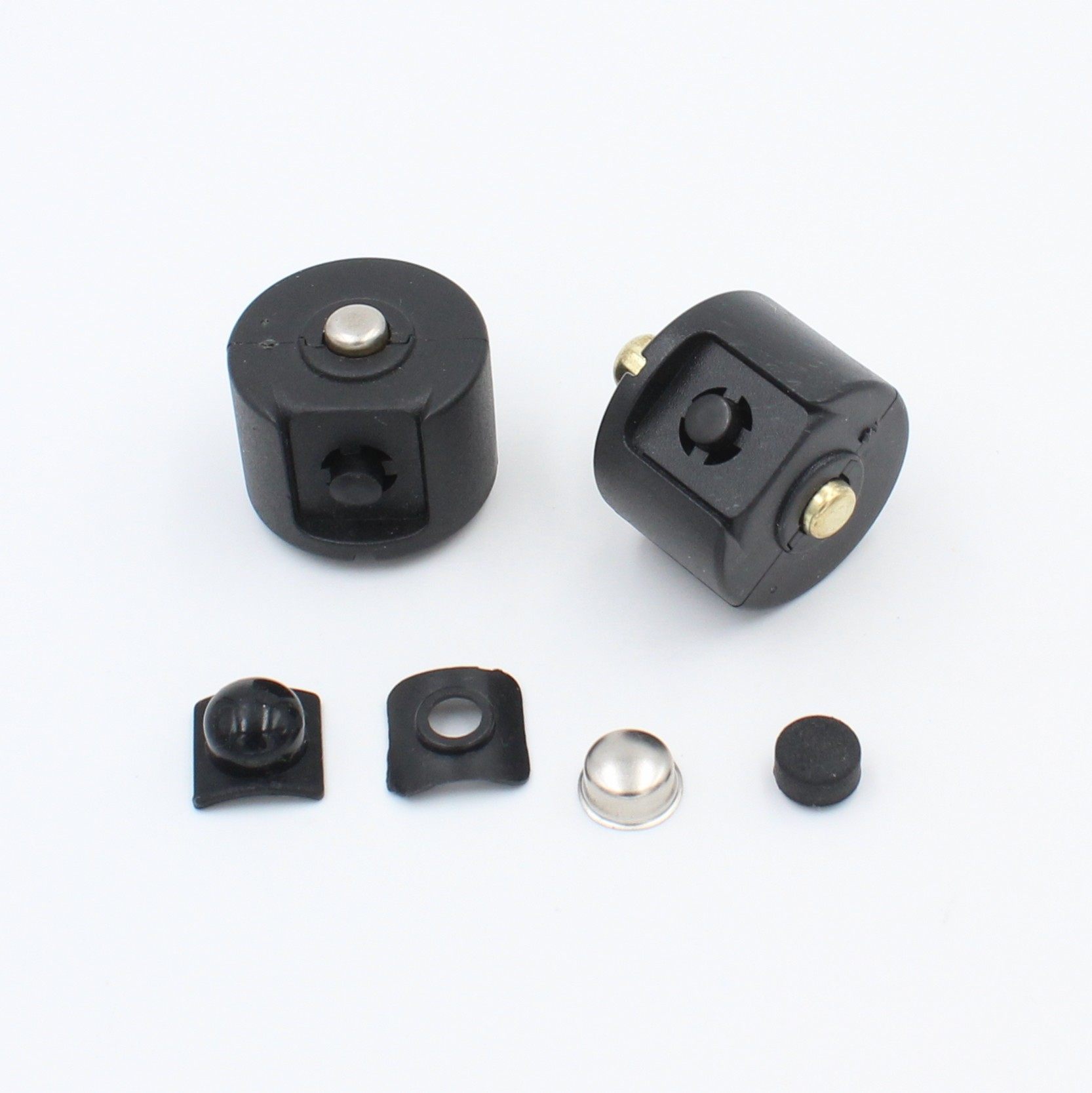 26650 flashlight central switch accessories diameter 27mm measured about 27 5mm with charging hole-Taobao