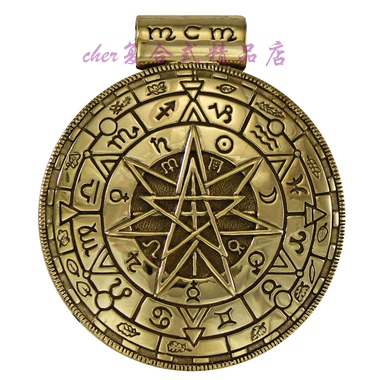 炼金术师护身符魔法牌守护符 Magic Circle Alchemical Pe 图 1
