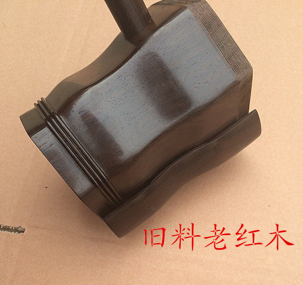 Ming and Qing old materials old mahogany erhu shelf erhu semi-finished musical instrument factory direct sales erhu box accessories