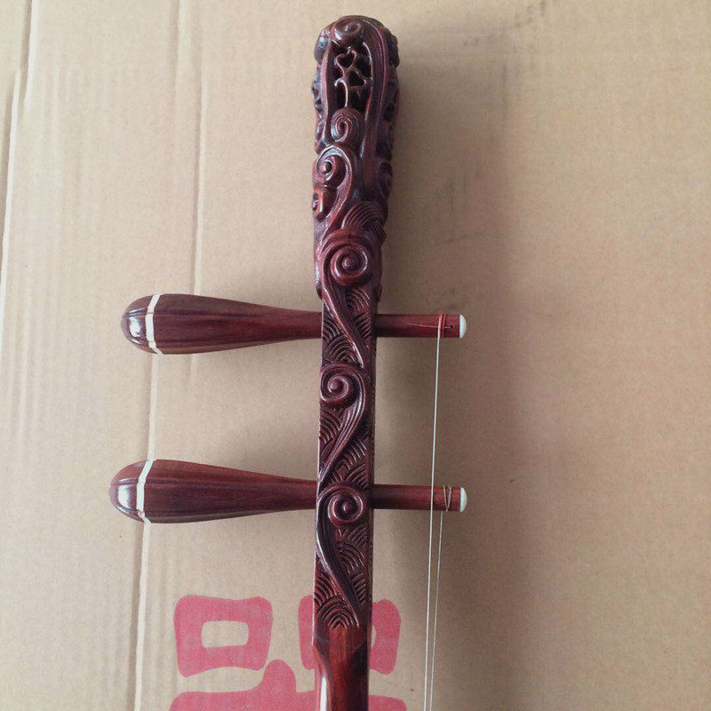 Africa Small Leaf Purple Sandalwood High Mountain Flowing Water Erhu Professional Playing Collection Erhu Instrumental Manufacturer Direct
