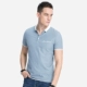 Lạc đà / Lạc đà ngắn tay nam mùa hè Ve áo POLO Áo thêu Kinh doanh Casual Áo thun ngắn tay nam - Áo phông ngắn áo thun nam có cổ