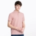 Quần áo nam lạc đà mùa hè POLO áo sọc thêu kinh doanh bình thường micro-thun nam ngắn tay áo thun nam - Áo phông ngắn áo thun unisex Áo phông ngắn