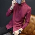 Thanh niên mùa thu Áo sơ mi dài tay nam Hàn Quốc Slim Black Tide Quần áo nam kinh doanh bình thường áo sơ mi nam giá rẻ Áo