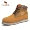 Camel Camel Cặp đôi thời trang Martin Boots Da Workwear Boots Men - Giày ống