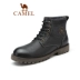 Camel Camel 2019 new Martin boot khó thời trang cao boot da retro xu hướng dụng cụ nhẹ - Giày ống Giày ống