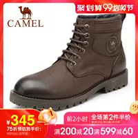 Camel Camel 2019 new Martin boot khó thời trang cao boot da retro xu hướng dụng cụ nhẹ - Giày ống giày bảo hộ lao động nam