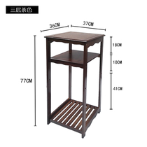  Nanzhu water bucket rack Kettle water kettle tea set rack Solid wood flower rack Office printing water dispenser rack