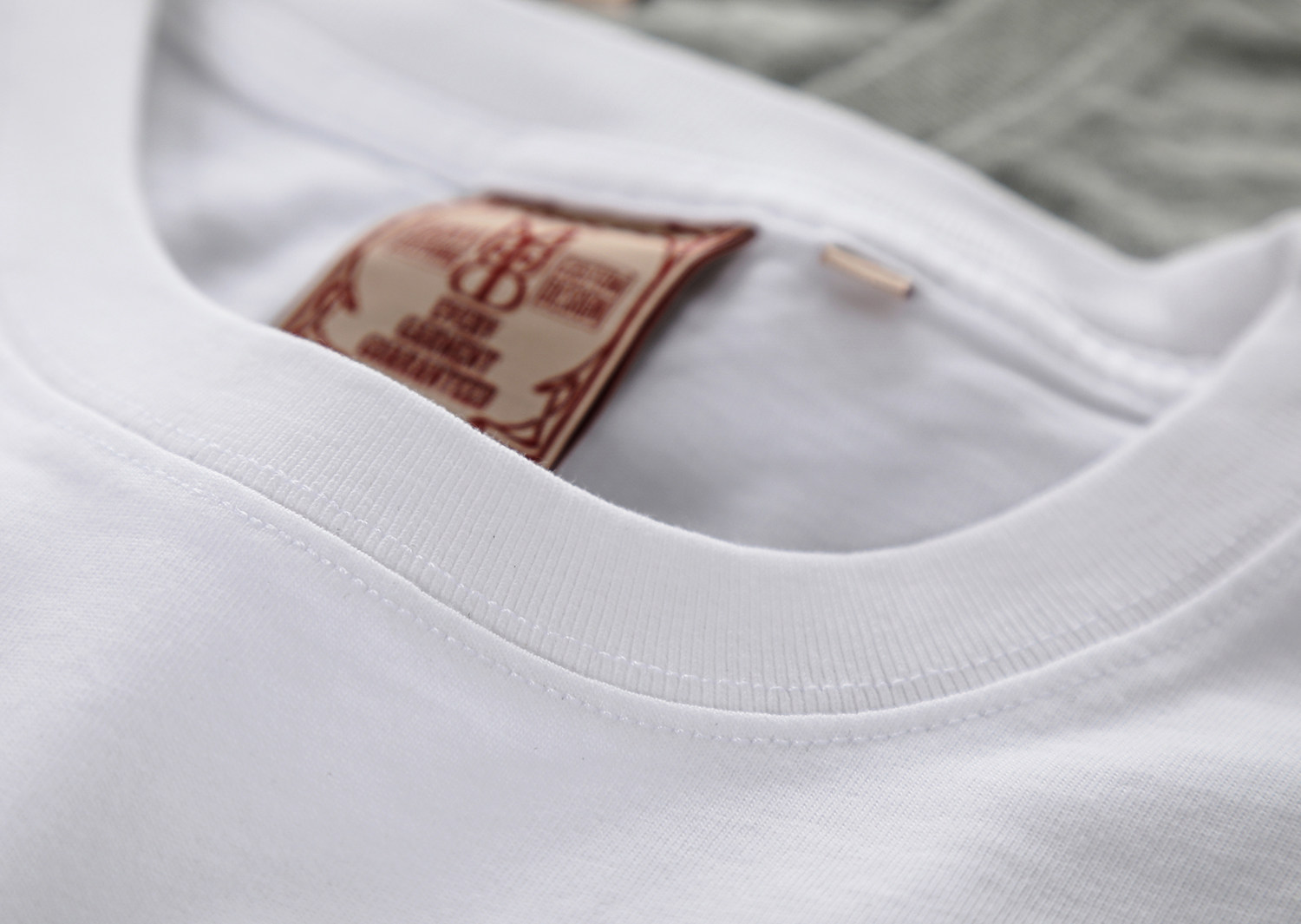 270g тяжеловес хлопок Перевернуть прошлое фонд длинный рукав T -Shirt mbbcar узкий Амеа Казах твердый поездка свитер, mbbcar/窄幅 