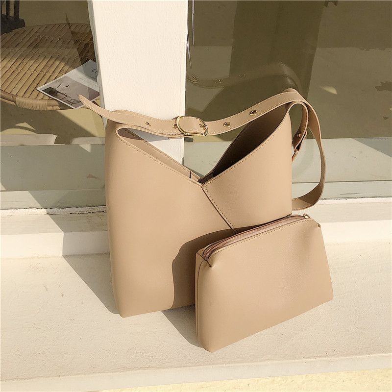 Ulzzang chéo chéo nữ Hàn Quốc sinh viên hoang dã đơn giản xách tay mẹ túi xách nhỏ túi nhỏ vai - Túi xách nữ túi đeo nữ