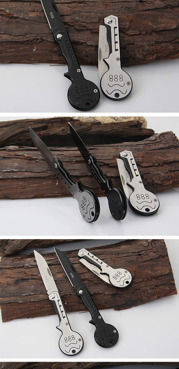 Công cụ ngoài trời dao di động có thể được treo móc khóa dao sống sót hoang dã dao gấp tự vệ mini saber chìa khóa dao - Công cụ Knift / công cụ đa mục đích dao đa năng bỏ túi