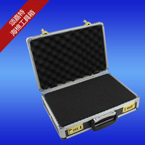 Seismic aluminum alloy toolbox instrument equipment product box aircraft model photography box distribution square grid sponge sponge