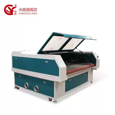Clothing accessories Plush denim canvas material felt cutting machine Laser cutting machine automatic cutting machine cutting bed
