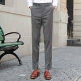 Летние штаны, мужской пиджак классического кроя, костюм, свободный прямой крой, облегающий крой