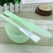 diy self-made facial mask tool beauty salon toning stick bowl brush set silicone mask bowl large soft toning stick
