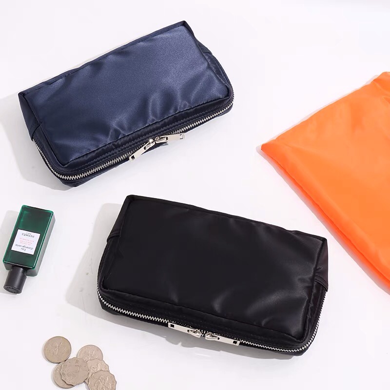 Tide brand Japanese TANKER men's and women's handbag nylon hand holding change card bag leisure zipper mobile phone storage cosmetic bag