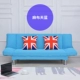 sofa có thể gập lại căn hộ nhỏ sofa phòng khách giường kép đơn hoặc kép thuê sofa vải kinh tế đơn giản - Ghế sô pha sofa văn phòng
