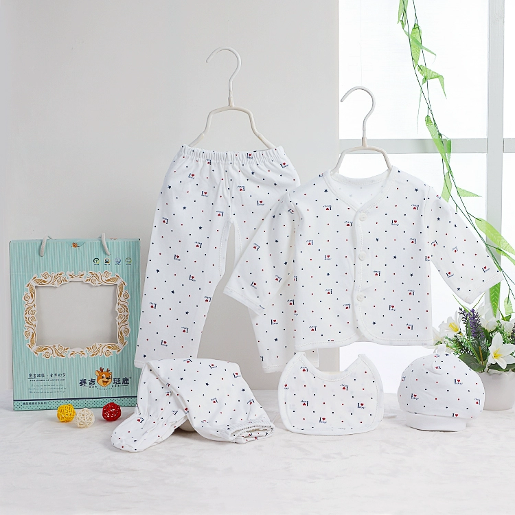 2016 new baby gift set sơ sinh cotton sanding năm mảnh thương hiệu đồ lót nhà máy bán hàng trực tiếp