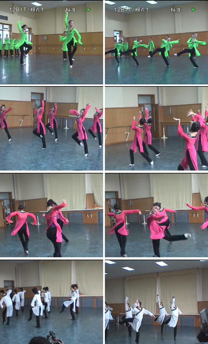 Handang Dance Base Training Test Classroom recorded 3 VCD classical dance video