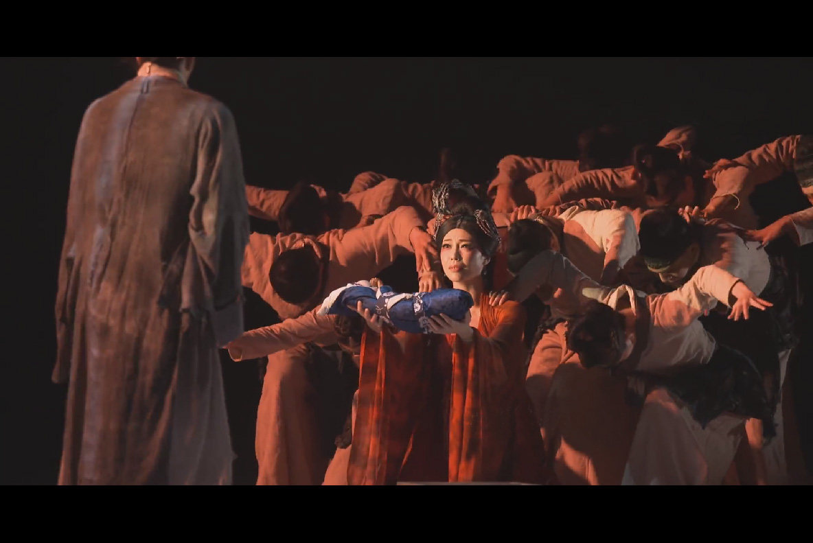 Dance drama Yiyi is also known as Zhao's orphan 2DVD HD film 1080P Huyang