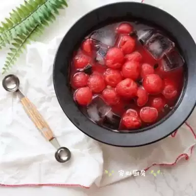 Japanese imported Aizawa workshop wooden handle 304 stainless steel fruit scoop scoop for dessert