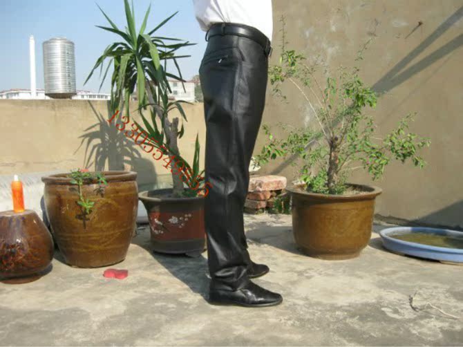 Pantalon cuir homme en vrac pour jeunesse - Ref 1491260 Image 10