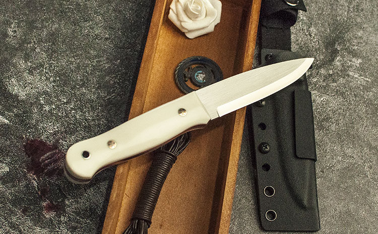 Baiyong PSRK на открытом воздухе инструмент новый гром жировой импорт нержавеющей стали 14C28N прямой нож высокая твердость Кожаная оболочка к          