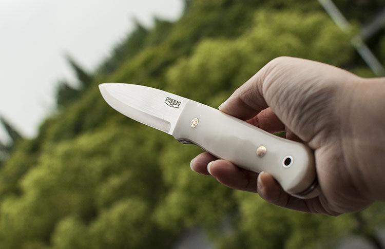 Baiyong PSRK на открытом воздухе инструмент новый гром жировой импорт нержавеющей стали 14C28N прямой нож высокая твердость Кожаная оболочка к          