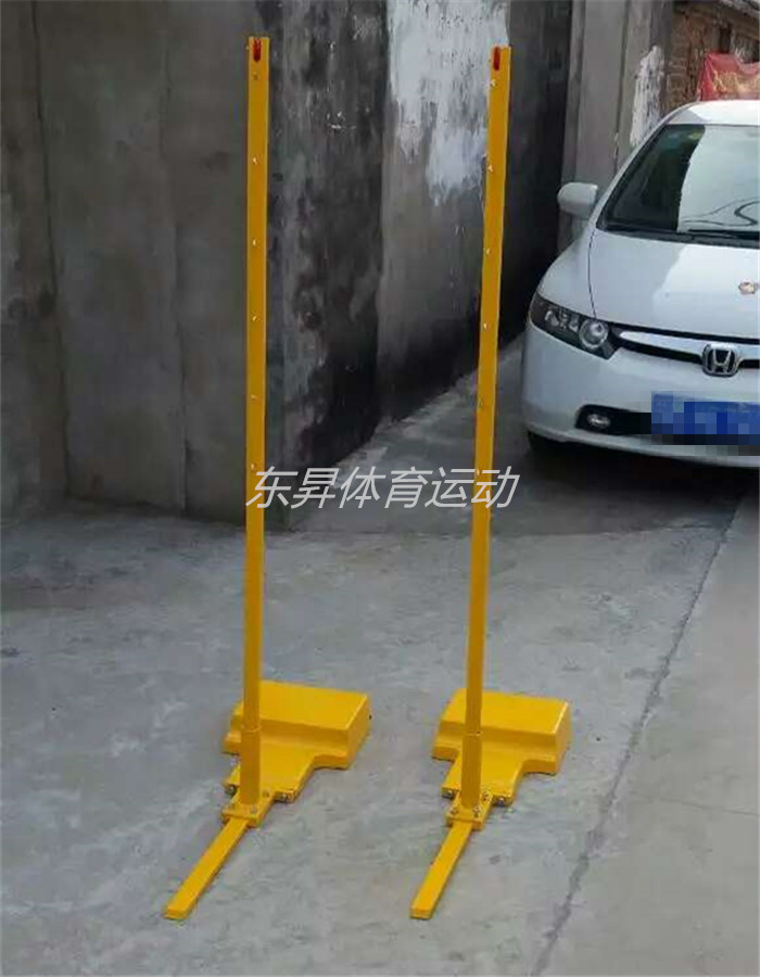 International standard mobile badminton column mobile badminton net rack cast iron badminton column
