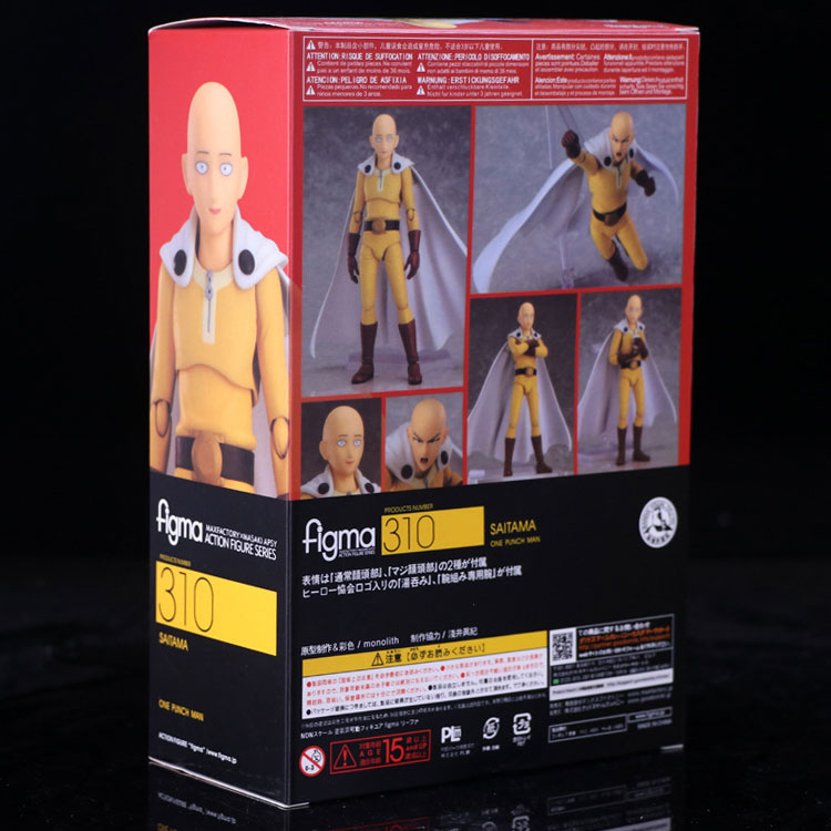 Anime búp bê giáo viên Saitama xung quanh một mô hình siêu nhân quyền anh đánh một tay nam di chuyển hình hộp đóng hộp - Capsule Đồ chơi / Búp bê / BJD / Đồ chơi binh sĩ búp bê công chúa