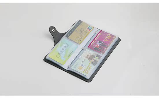 Thẻ siêu mỏng 40 thẻ dài siêu mỏng Gói thẻ nam phiên bản Hàn Quốc của chủ thẻ kinh doanh ưu đãi thẻ nữ ví đựng thẻ nữ