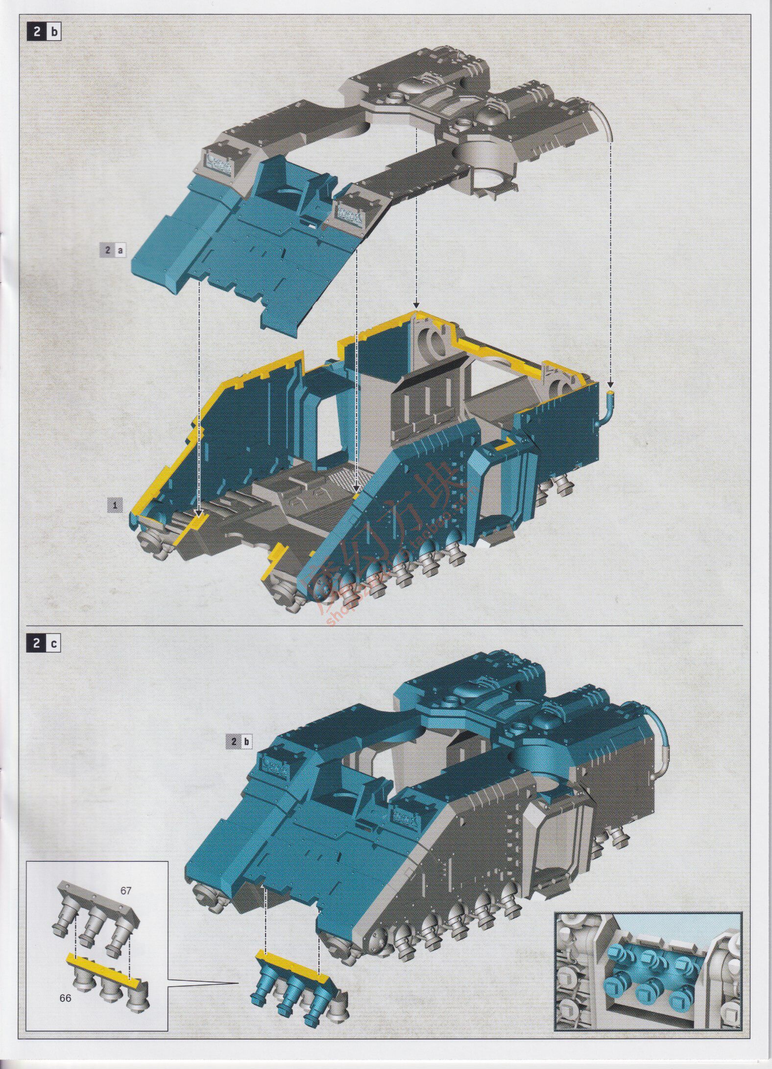 Настольная игра 战锤40k 多恩之子 eye of terror battalion: sons of dorn Warhammer