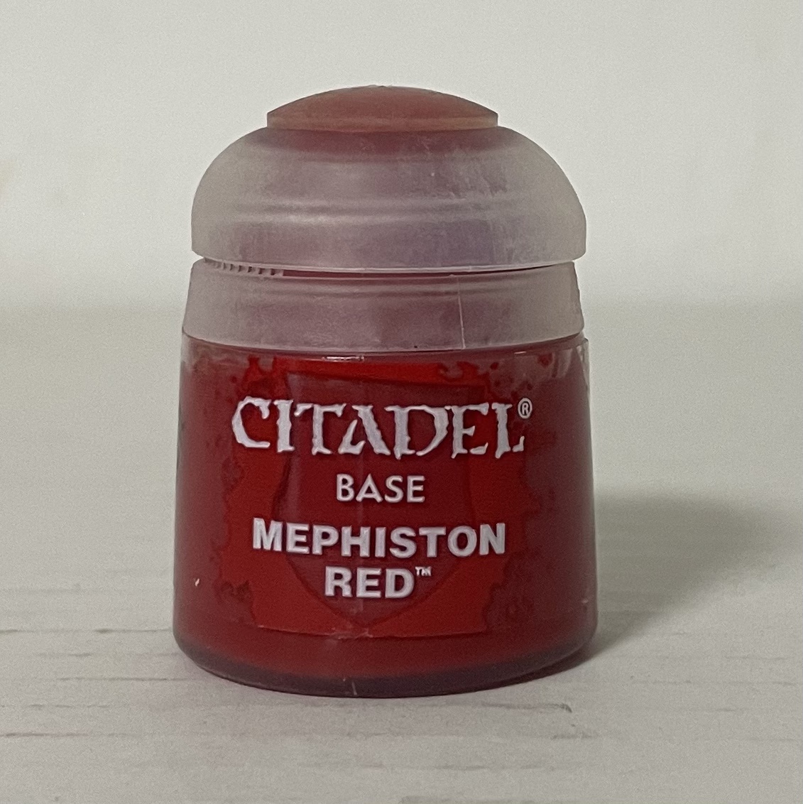Hammer 40k GW lacquer Citadel Base 21-03 Mephiston Red 12ml-Taobao