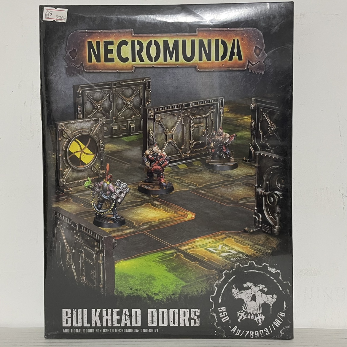 The Hammer 40k Universe Thieves Nest all Nekmunda Necromunda Bulkhead Doors door