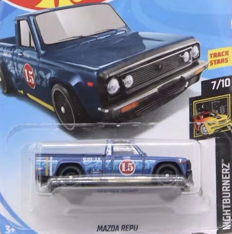 Wind wheel hotwheels alloy car model track 9G 9F 138 Mazda pickup truck