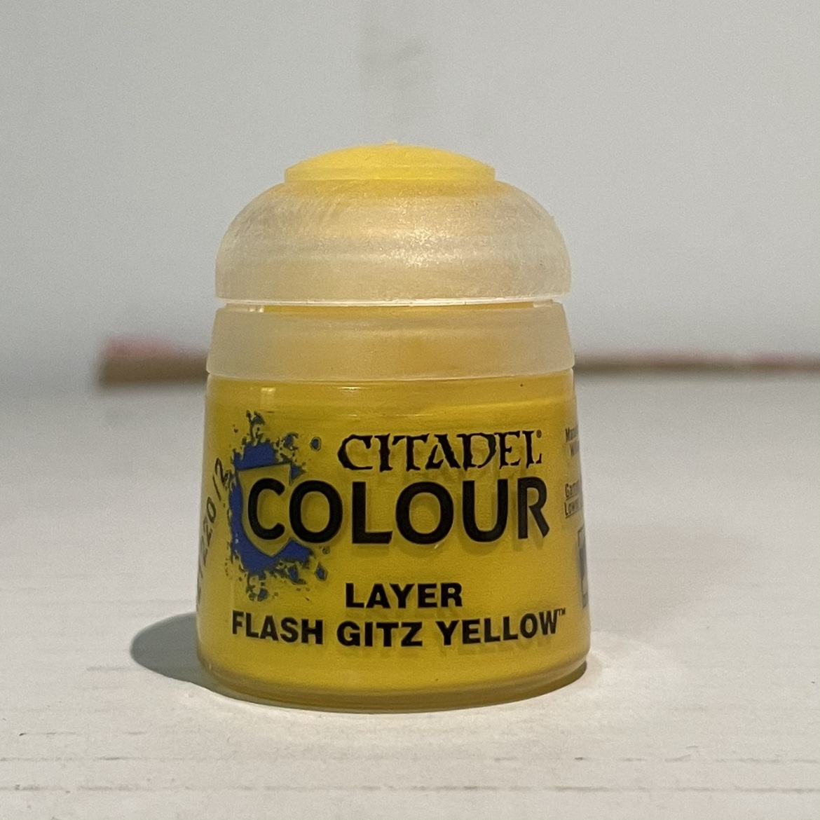 Hammer 40k GW lacquer Citadel Layer 22-02 Flash Gitz Yellow 12ml