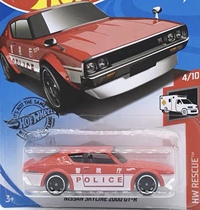 Hot Wheels hotwheels alloy car model track 9M 9L 160 Skyline 2000 GT-R Red