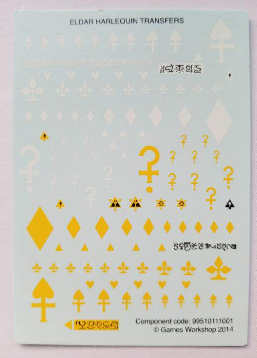 Combat Hammer 40k Water Stick Sticker GW Hearths Ugly Corner Clown