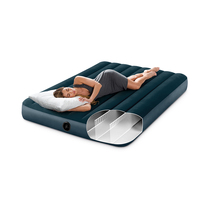 Outdoor tent inflatable bed camping double sleeping pad bed inflatable mattress field thickening portable camping air bed