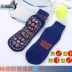 Vớ yoga cho nam và nữ khiêu vũ thể thao trampoline tập thể dục chống trượt hạt silicon massage bông mồ hôi