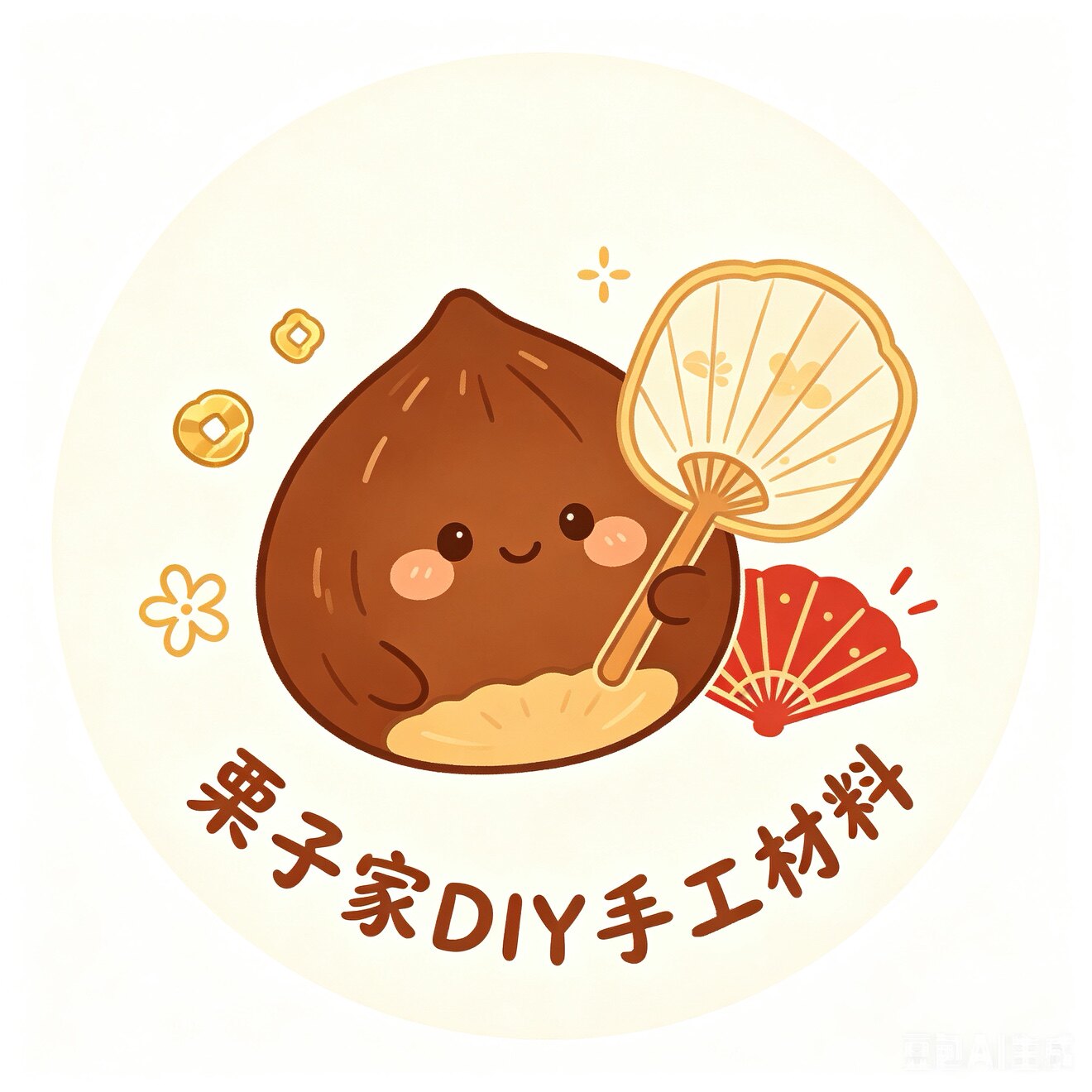 栗子家DIY手工材料的LOGO