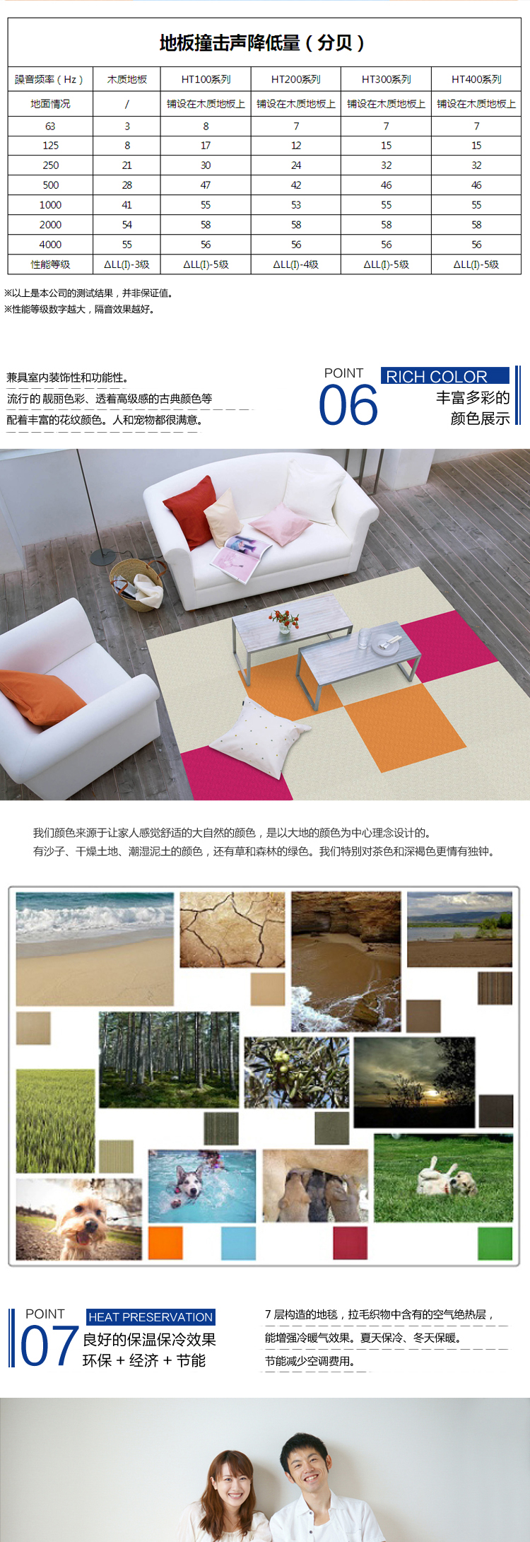 Nhật Bản nhập khẩu cao su- miễn phí thảm 100 loạt tự mồi thân thiện với môi trường nối thảm phòng khách phòng ngủ không trượt mat thảm trải sàn khổ lớn