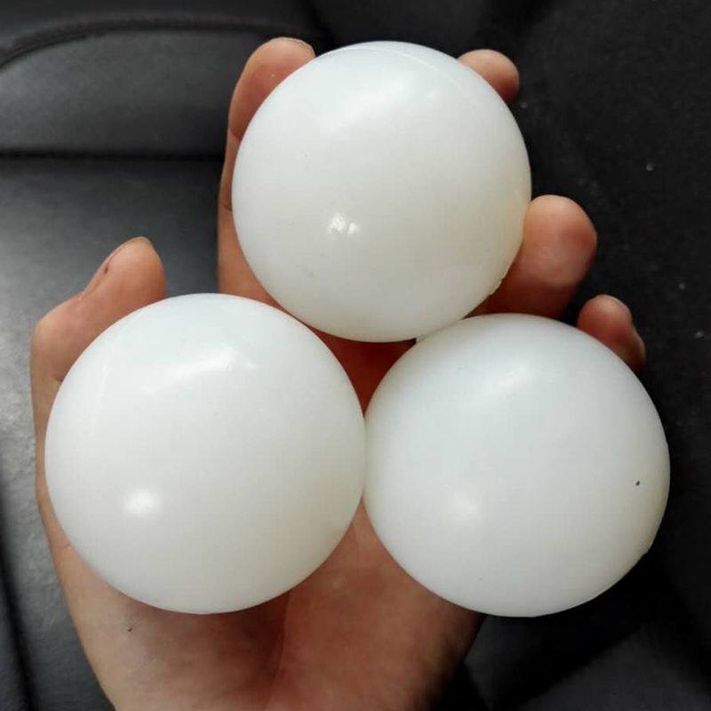 Dry cleaning shop wrestling with silicone ball drying ball leather to soften fluffy elastic rubber ball large number solid 50mm