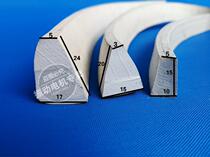 Rubber strip triangular trapezoidal rubber rope rubber adhesive strip rubber sealant strip foaming sealing strip