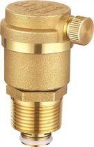 Rigo thread automatic exhaust valve brass heating pipe water pipe exhaust valve DN15 DN20 DN25