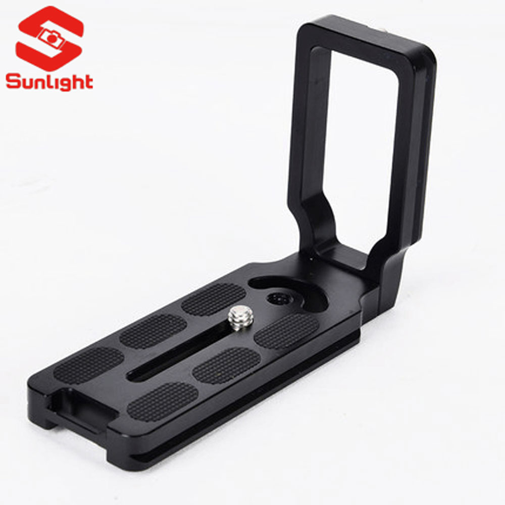 Sunlight L-type vertical beat board monocular micro monocular camera tripod cloud vertical shot stabilizer universal quick release plate
