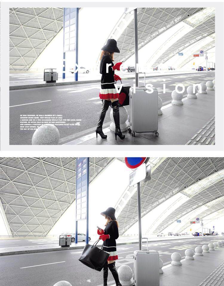 Сапоги 2023秋冬新款高跟骑士靴甜美粗跟过膝靴防水台高筒靴女超长筒靴子 Hung on the Yun